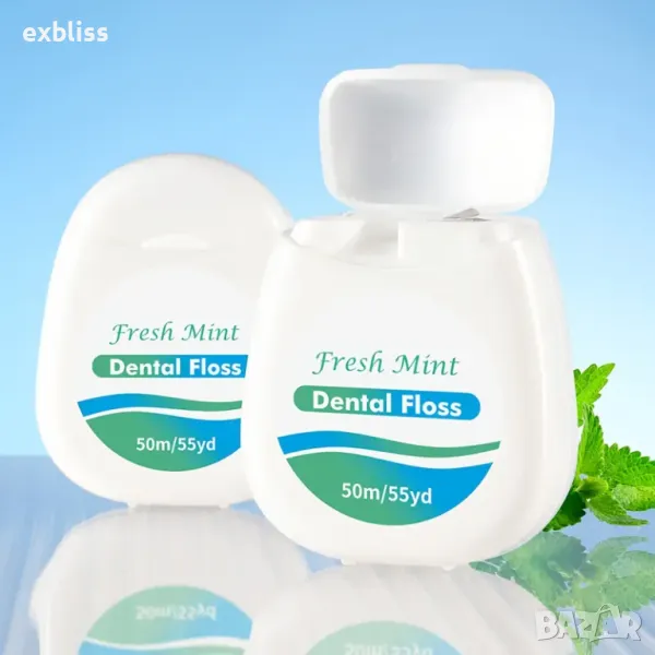 Дентален конец Fresh Mint, снимка 1