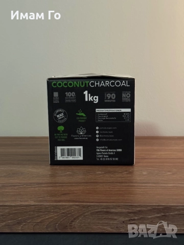 Zocomo Coconut Charcoal 1 kg 26 mm – кокосови въглени за наргиле / shisha / hookah, снимка 3 - Наргилета - 52340715