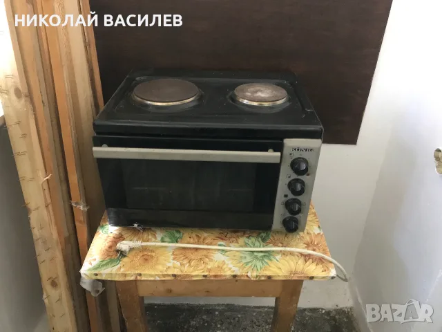 Подарък  масичка  : Готварска   печка  на  ток  с  2 котлона и фурна ., снимка 4 - Печки, фурни - 55608317