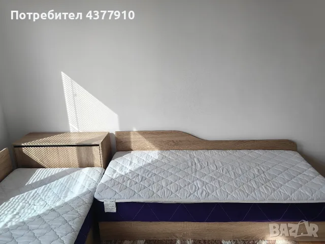Две легла + ракла, снимка 2 - Спални и легла - 56201078