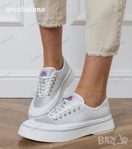 Дамски кецове на платформа Greta, 3цвята , снимка 12 - Кецове - 51077270