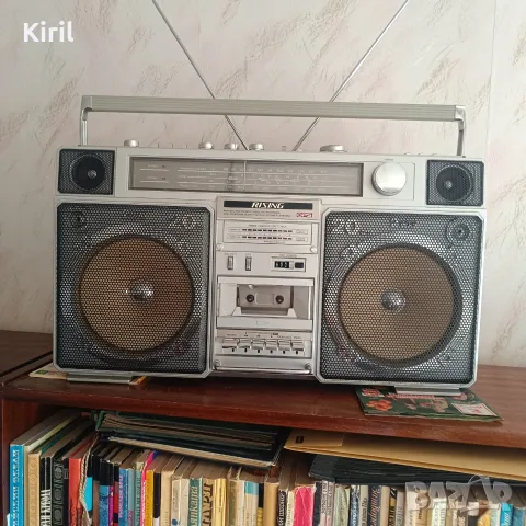 Ghettoblaster 4 Band Rising SRC-2005, снимка 6 - Радиокасетофони, транзистори - 56137899