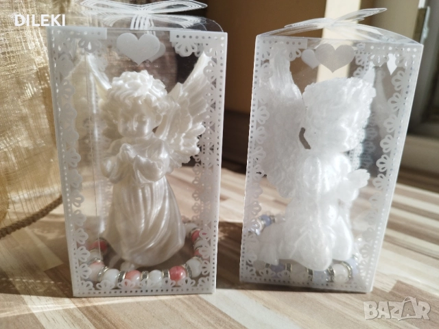 Комплект „Ангелска светлина“ – флуорисцентно ангелче + гривна