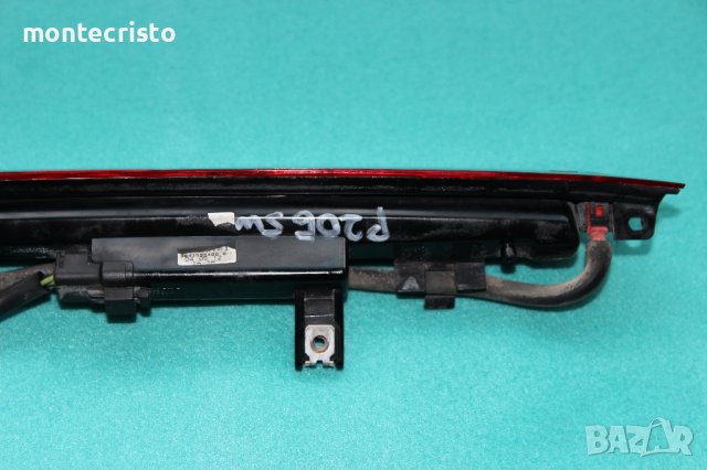 Трети стоп Peugeot 206 комби (1998-2009г.) Стоп заден капак Пежо 206 9641595480 / 9641595480C, снимка 5 - Части - 40052284