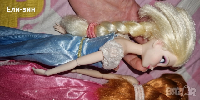 комплект кукли Ана и Елза от замръзналото кралство Frozen, снимка 11 - Кукли - 52356031