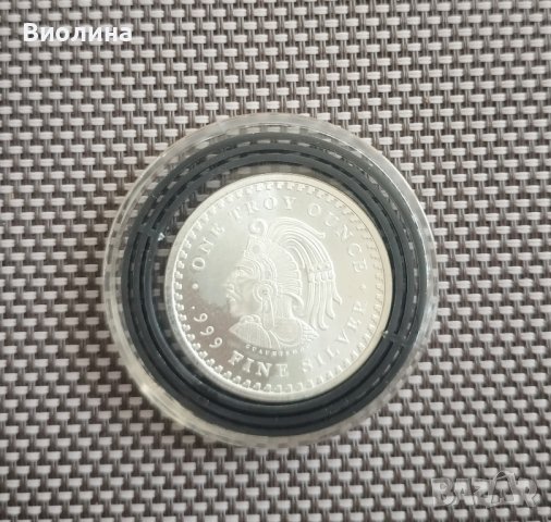 Сребро 1 OZ Индианец , снимка 2 - Нумизматика и бонистика - 42697451