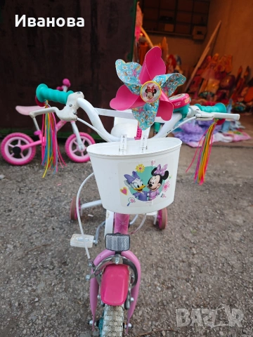 Детско колело / Детски колелета Елза и Анна, Мини Маус , Скай, снимка 3 - Велосипеди - 53881037