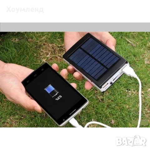 Соларна външна батерия 10000mAh с 20LED диода за презареждане и осветяване, снимка 5 - Външни батерии - 30919022