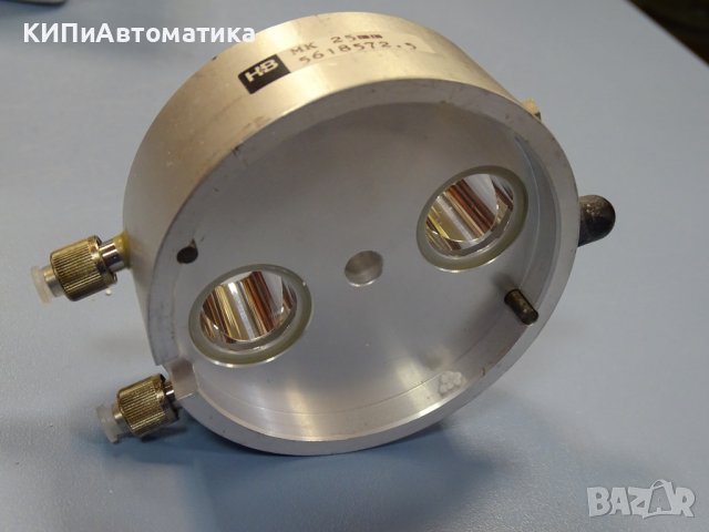 кюветна камера от рефрактометър Hartmann&Braun MK 25mm, MK 5mm, снимка 2 - Резервни части за машини - 37125753