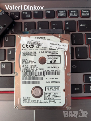 Хард диск HITACHI 320 gb
