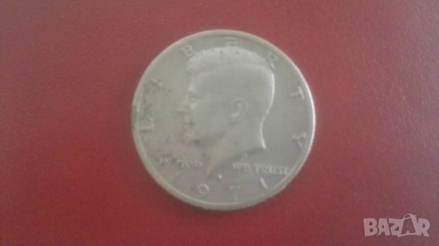 1971 Kennedy Half Dollar, монета, снимка 1 - Нумизматика и бонистика - 28865096