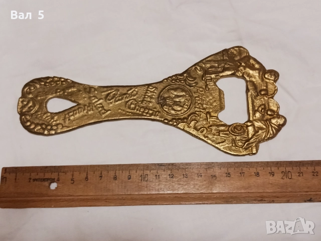 Огромна стара бронзова отварачка . РЯДКА
