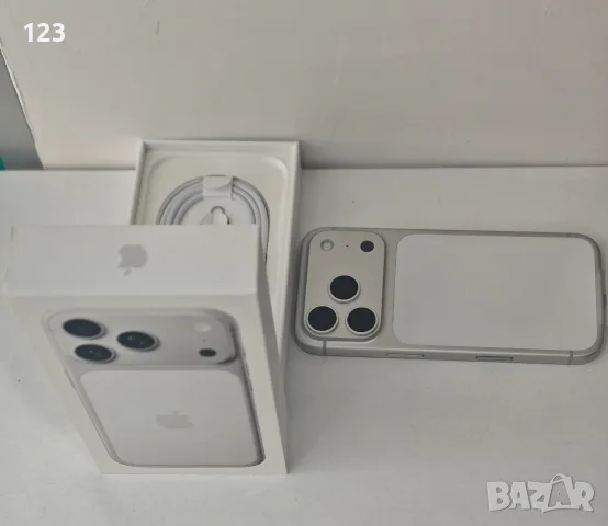 Като нов iPhone 17 Pro 256GB 100% Батерия Гаранция А1