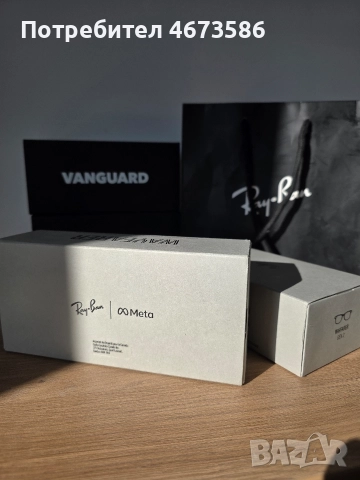 Най-ниска цена на пазара! Ray-Ban Meta Wayfarer Gen 2 Transition Green S53 / S50 (нови, запечатани), снимка 4 - Друга електроника - 52920596