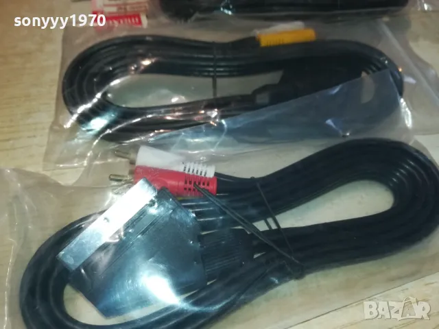 ДЕБЕЛ КАБЕЛ-СКАРТ/ЧИНЧОВЕ-СТЕРЕО АУДИО/ВИДЕО 2612241732, снимка 14 - Други - 48464983