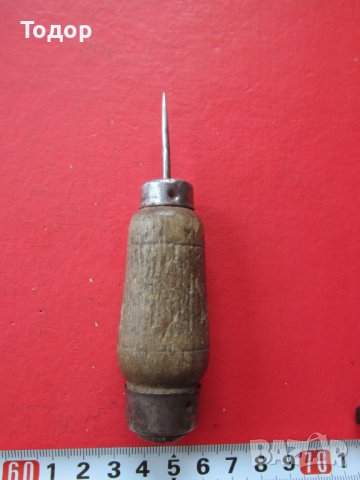 Старинно занаятчийско шило , снимка 5 - Колекции - 37853639
