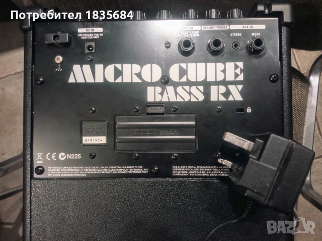 Roland RX bass cube , снимка 3 - Ресийвъри, усилватели, смесителни пултове - 52496246