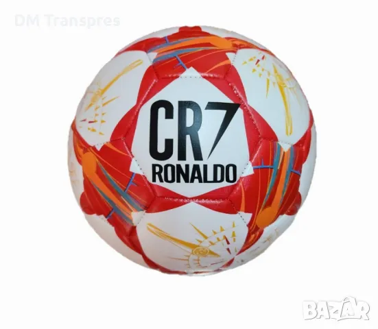 Футболна Топка CR7 RONALDO / Роналдо 2023г Цвят Червена Звезда, снимка 1