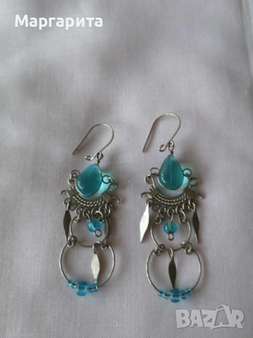 Обеци от различни материали , снимка 4 - Обеци - 44820053