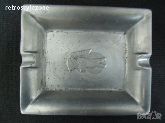 № 6684 стар метален пепелник - Z collection  - размер 18 / 15 / 3 см, снимка 4 - Други ценни предмети - 38957843