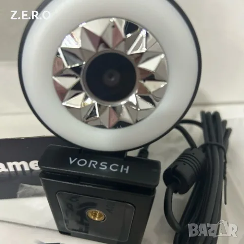 Уеб камера VORSCH 1080P FHD с автофокус нова, снимка 5 - Камери - 56117069