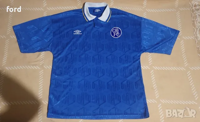 Футболна тениска Joma Sevilla - Vintage Chelsea Umbro , снимка 8 - Футбол - 47252029
