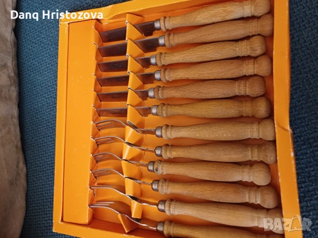 Прибори за хранене- вилици и ножове, снимка 2 - Прибори за хранене, готвене и сервиране - 51272697