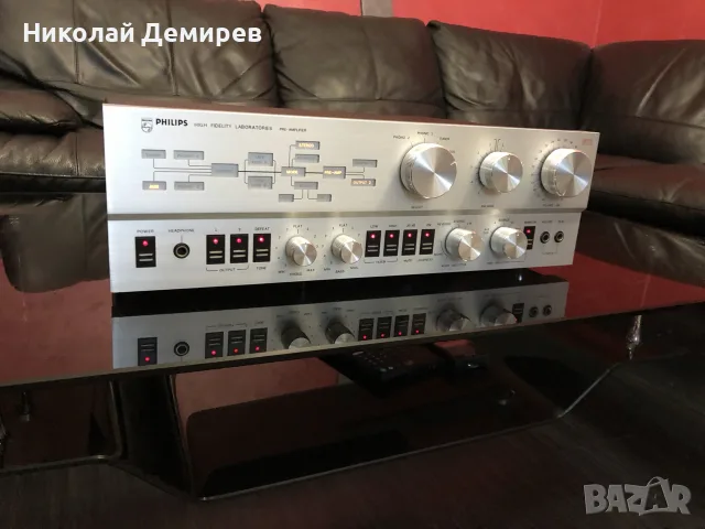 Philips Laboratory Лична колекция, снимка 2 - Ресийвъри, усилватели, смесителни пултове - 56425581