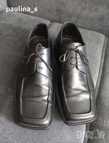 Италиански мъжки обувки от естествена кожа , снимка 2 - Ежедневни обувки - 36715915