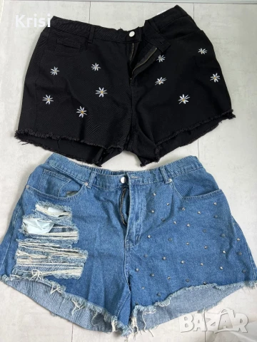Чисто нови дамски дънкови къси гащи