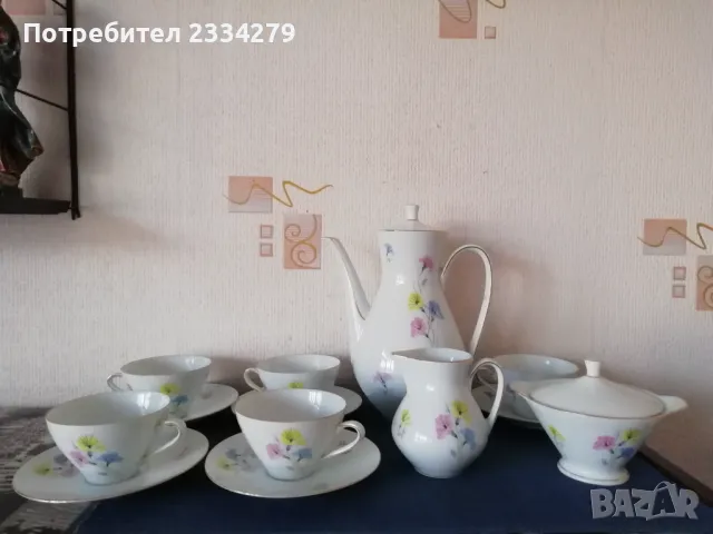 Порцеланов стар немски сервиз