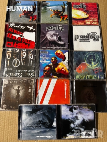 Prodigy - Rammstein - Ministry - Deep Forest