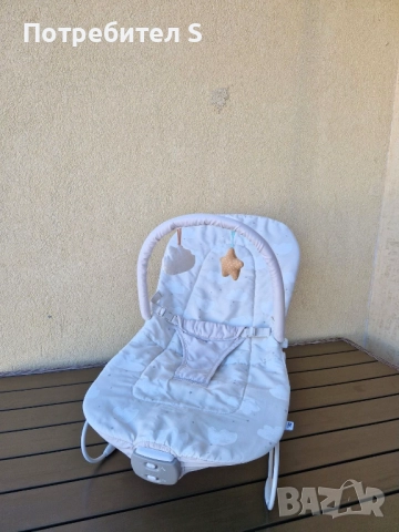 Mamas & Papas - Бебешки шезлонг Bubble Button Bear, снимка 2 - Детски люлки - 52927875