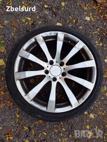 Джанти Tomason 8.5J*18 5*114.3, с гуми 225/40/18, снимка 3 - Гуми и джанти - 52679595