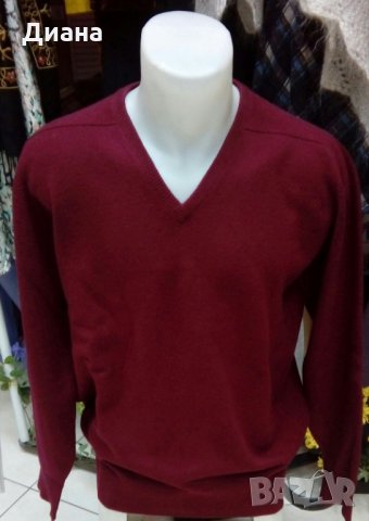Мъжки пуловери-100% кашмир,мерино,памук,алпака, снимка 2 - Пуловери - 31346100