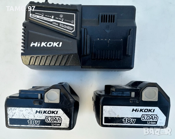 HiKoki G 1813DA - Безчетков ъглошлайф 2x18V 5.0Ah 2024г., снимка 7 - Други инструменти - 52267979