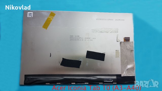 Дисплей за Acer Iconia Tab 10 (A3-A40), снимка 2 - Таблети - 33916675