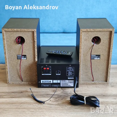 Микро Система Philips BTM2180/12 с Bluetooth и Дистанционно, снимка 2 - Аудиосистеми - 56118161