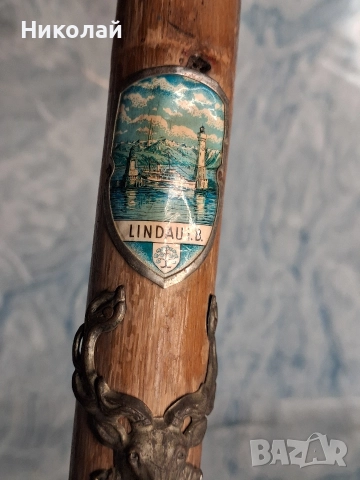 Стар Туристически Бастун , снимка 16 - Антикварни и старинни предмети - 52860787