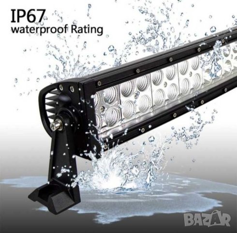 LED Bar извит Лед Бар офроуд OFFRoad халоген Light, снимка 2 - Аксесоари и консумативи - 35728495