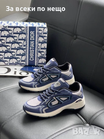 Christian Dior Дамски Сини Маратонки🔝Дамски Спортни Обувки В Син Цвят Кристиян Диор Код E548