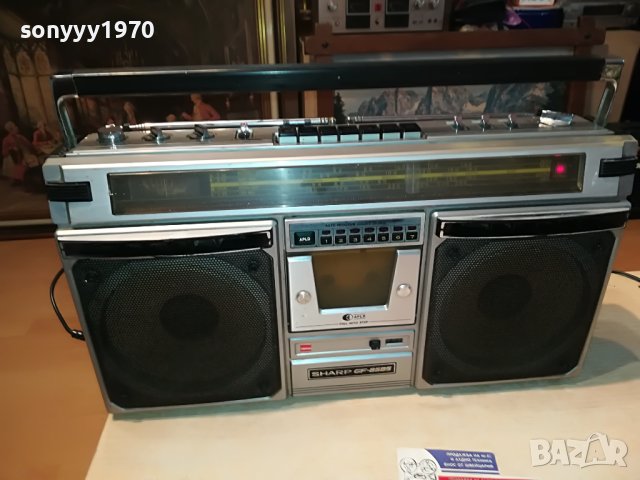 SHARP GF-8585 APLD-MADE IN JAPAN 2005231917, снимка 3 - Радиокасетофони, транзистори - 40769817