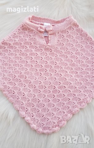 Бебешко пончо 9-12 месеца , снимка 2 - Жилетки и елечета за бебе - 42926798
