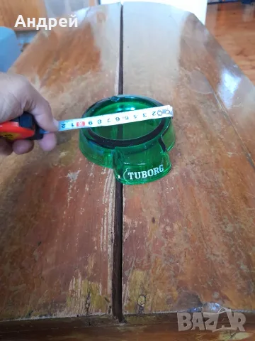 Стар пепелник Tuborg, снимка 4 - Пепелници - 56504483