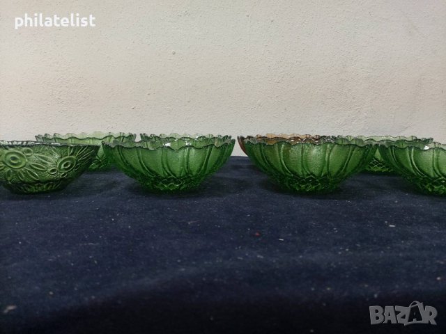 8 броя - Купички за ядки - зелено и червено !, снимка 2 - Други - 40603890