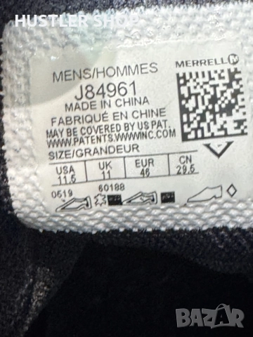 Туристически обувки MERRELL ONTARIO WATERPROOF. Номер 46, снимка 8 - Мъжки боти - 56223955