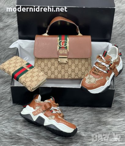Дамски спортни обувки портфейл и чанта Gucci код 181, снимка 1 - Дамски ежедневни обувки - 33753843