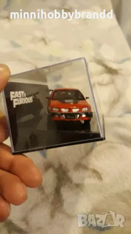 Nissan Skyline GT-R (R34) Mitsubishi Lancer Evolution VII IX Mazda RX-8 1.43 Scale Fast & Furious , снимка 4 - Колекции - 48262102