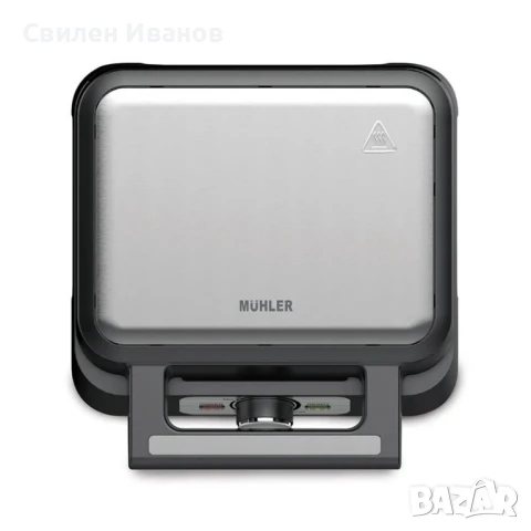 Уред за гофрети Muhler МНТ-1666WXL 1600W, снимка 2 - Гофретници - 51031713
