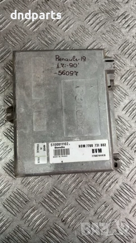 Компютър Renault 19 1.7i 1990г. S100811102 7700731802 